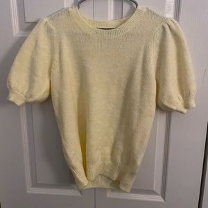 Yellow sweater
